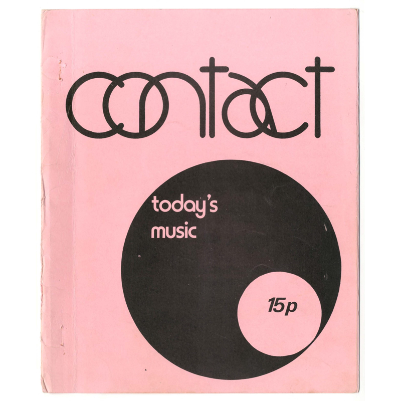 					View No. 9 (1974): Contact: A Journal for Contemporary Music
				
